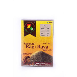 Ragi Rava 300g - Rampura Organics India Pvt. Ltd.