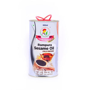 Sesame Oil 500ml - Cold Pressed - Rampura Organics India Pvt. Ltd.