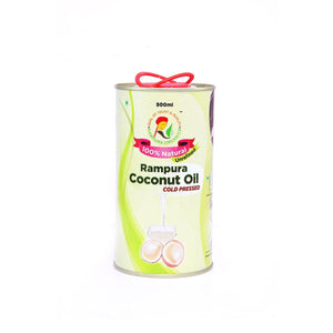 Coconut Oil 500ml - Cold Pressed - Rampura Organics India Pvt. Ltd.