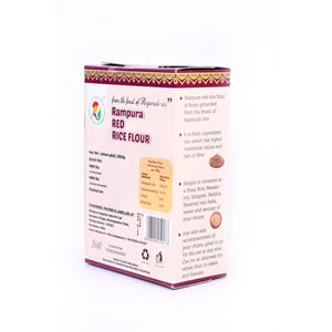 Red Rice Flour 300g - Rajamudi Variety - Rampura Organics India Pvt. Ltd.