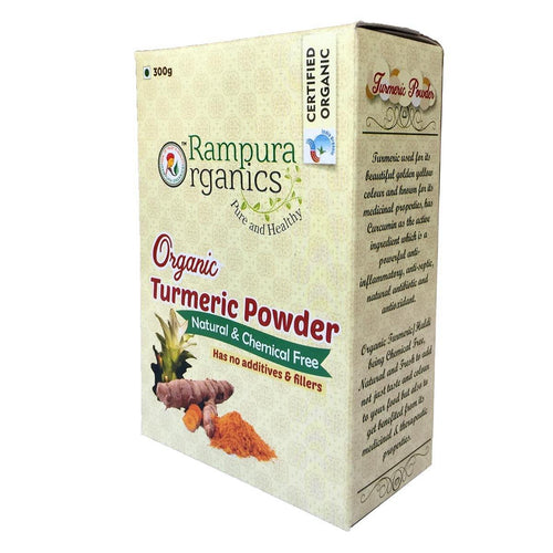 Organic Turmeric Powder 300g - Rampura Organics India Pvt. Ltd.